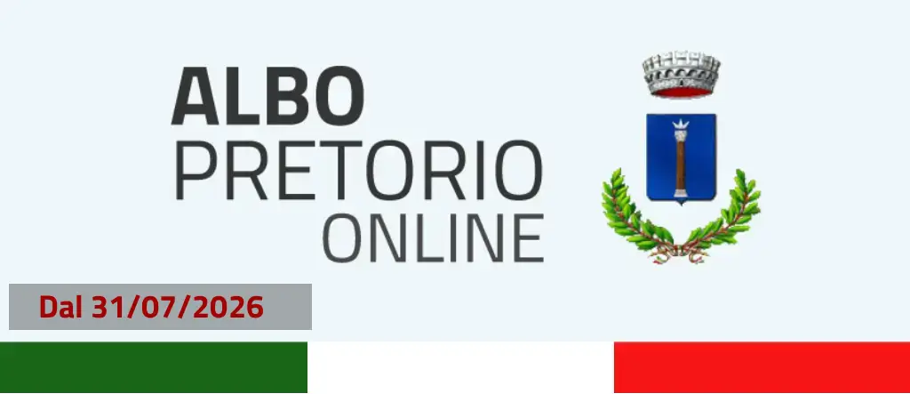 Albo Pretorio dal 31/07/2026